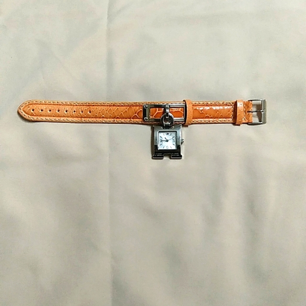 Genuine leather Tommy Hilfiger watch